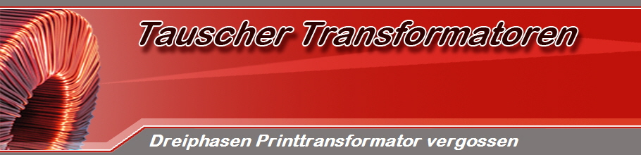 Dreiphasen Printtransformator vergossen