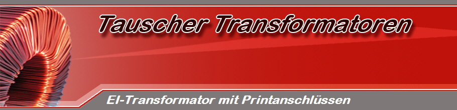 EI-Transformator mit Printanschlssen